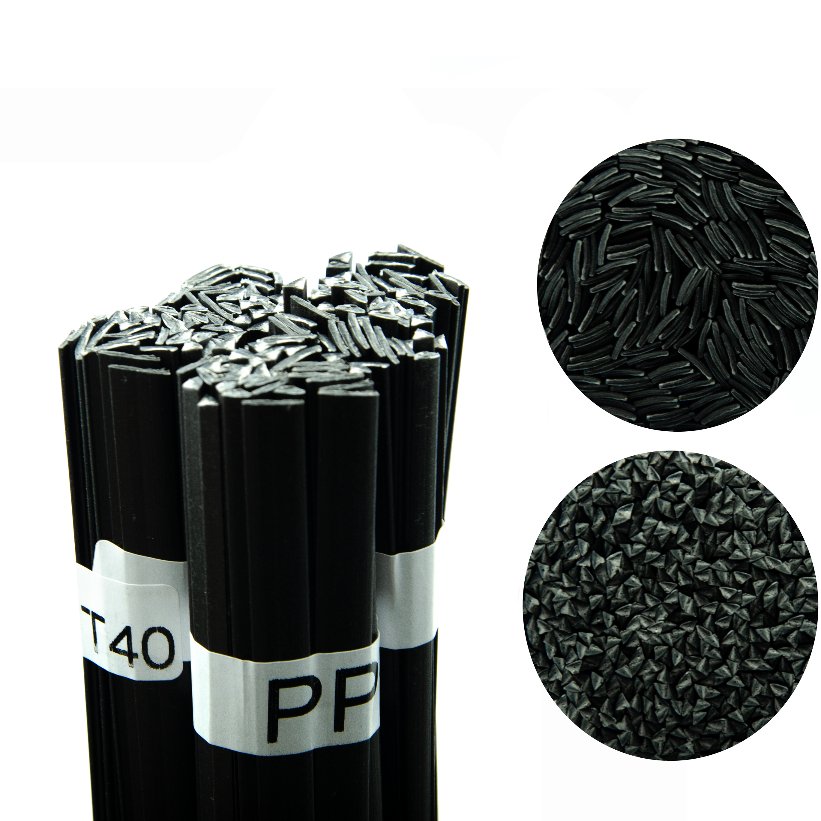 Spoiwo do spawania plastiku PP-T40 Czarne 100g