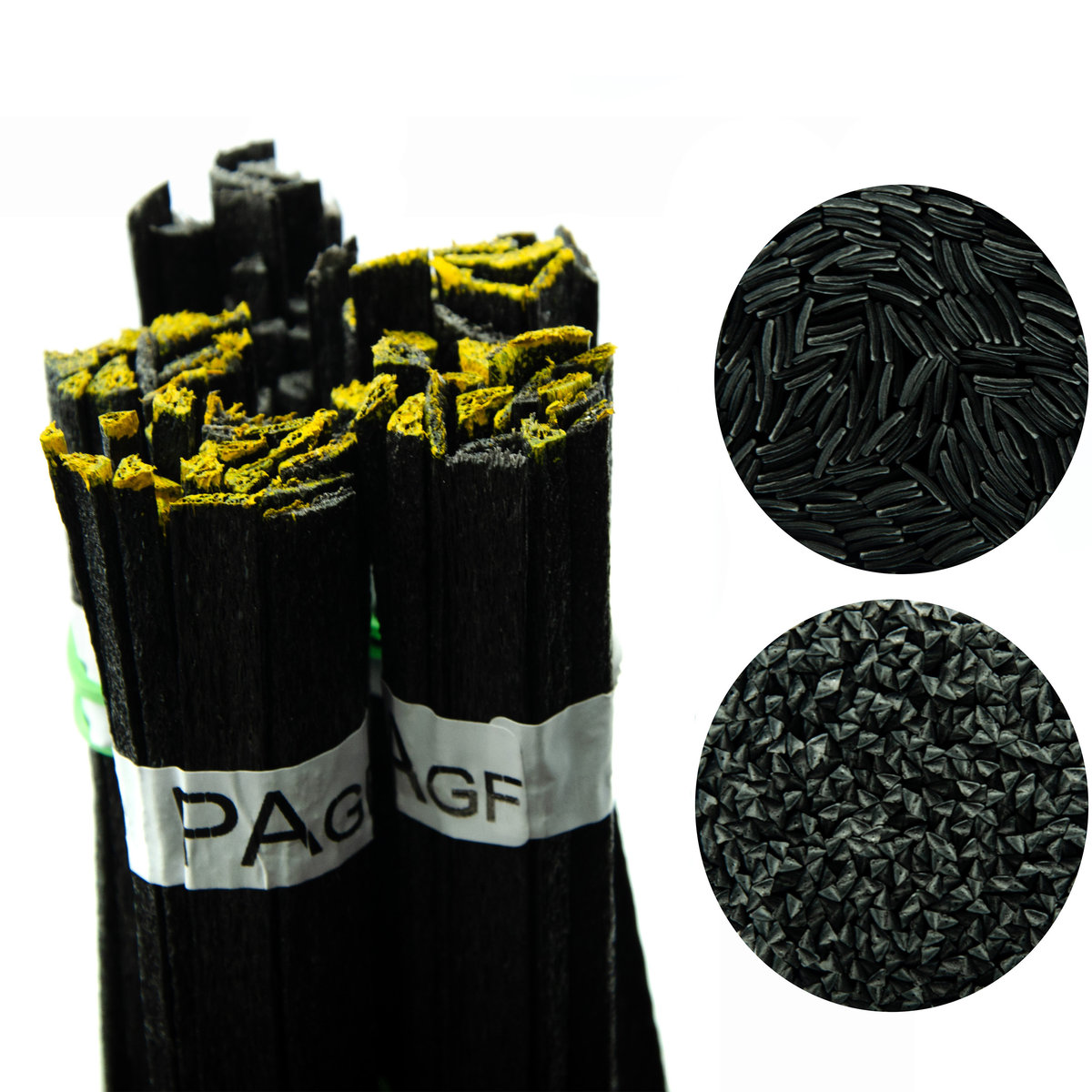 Spoiwo do spawania plastiku PA+GF Czarne 100g