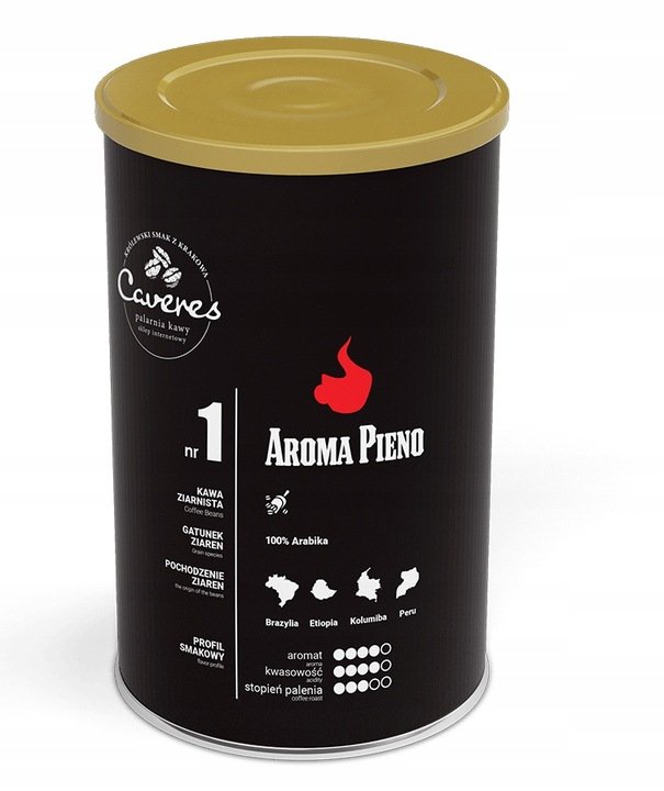 Aroma Pieno - kawa ziarnista 300g Puszka