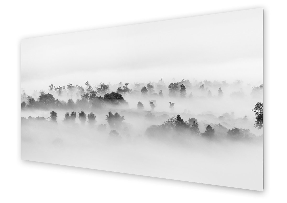 Panel kuchenny HOMEPRINT Mistyczny widok o poranku 100x50 cm