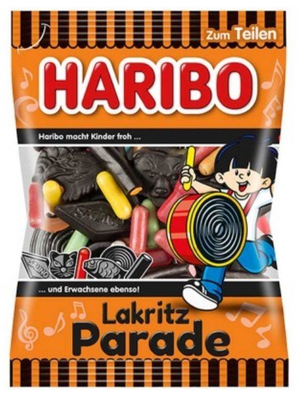 Haribo Lakritz Parade Żelki 175 g