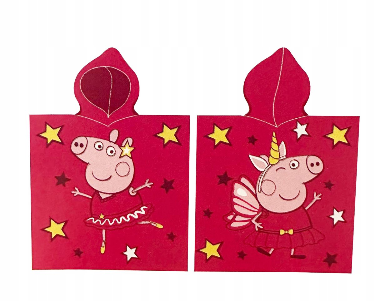 Ręcznik Kąpielowy PONCZO 50x115cm ŚWINKA PEPPA 585