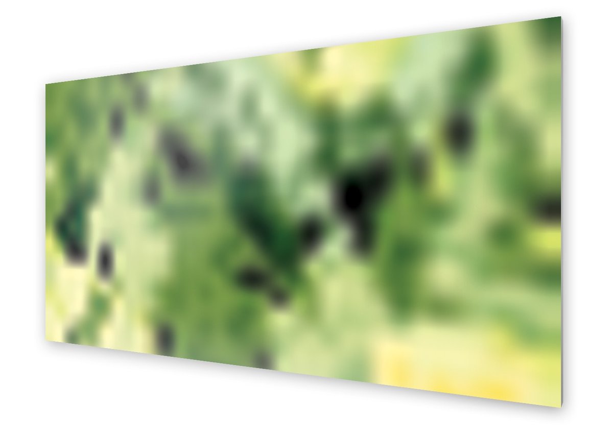 Panel kuchenny HOMEPRINT Zielona abstrakcja 140x70 cm