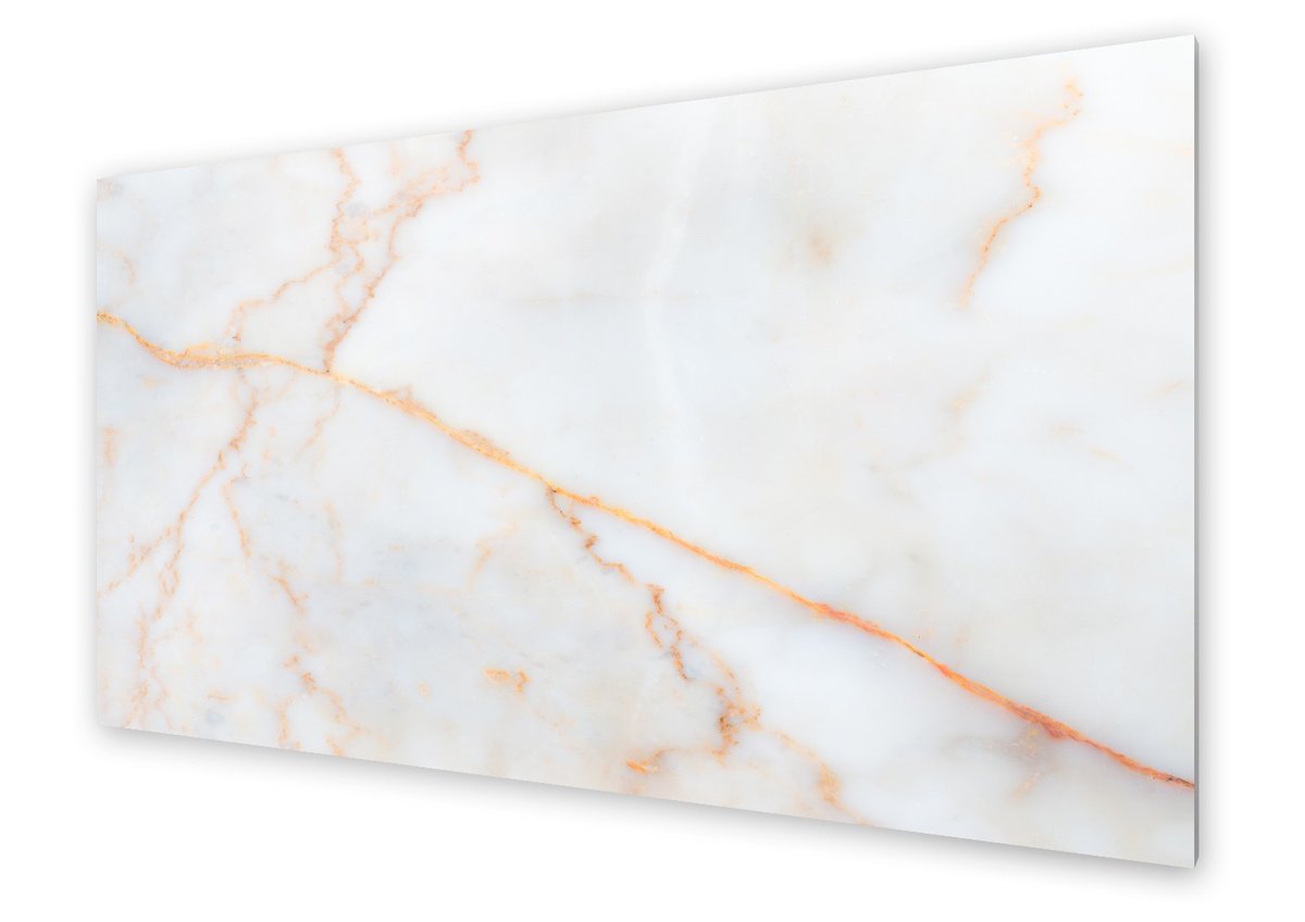 Panel kuchenny HOMEPRINT Tafla marmuru gold 120x60 cm