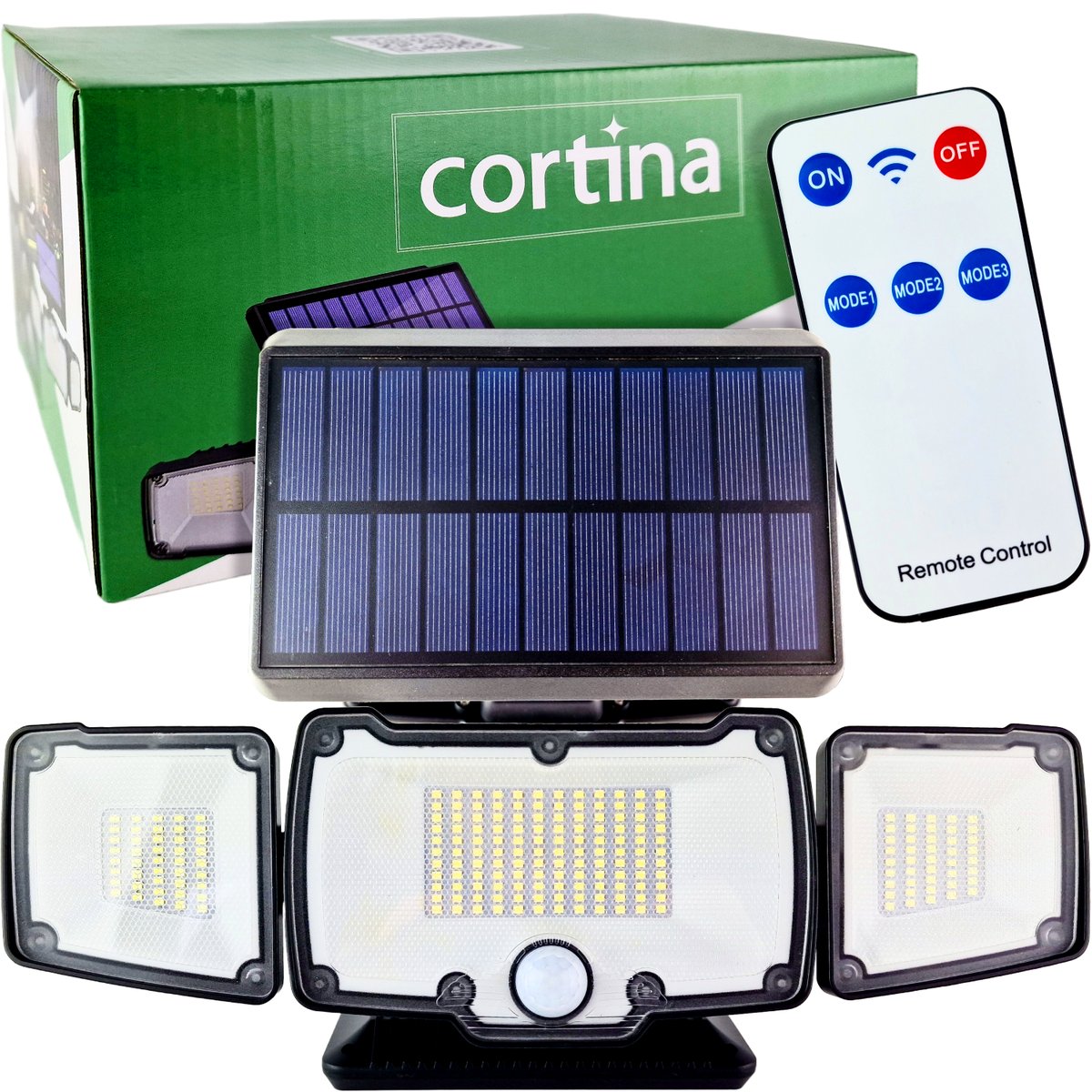 Lampka solarna LED czujnik zmierzchu i ruchu