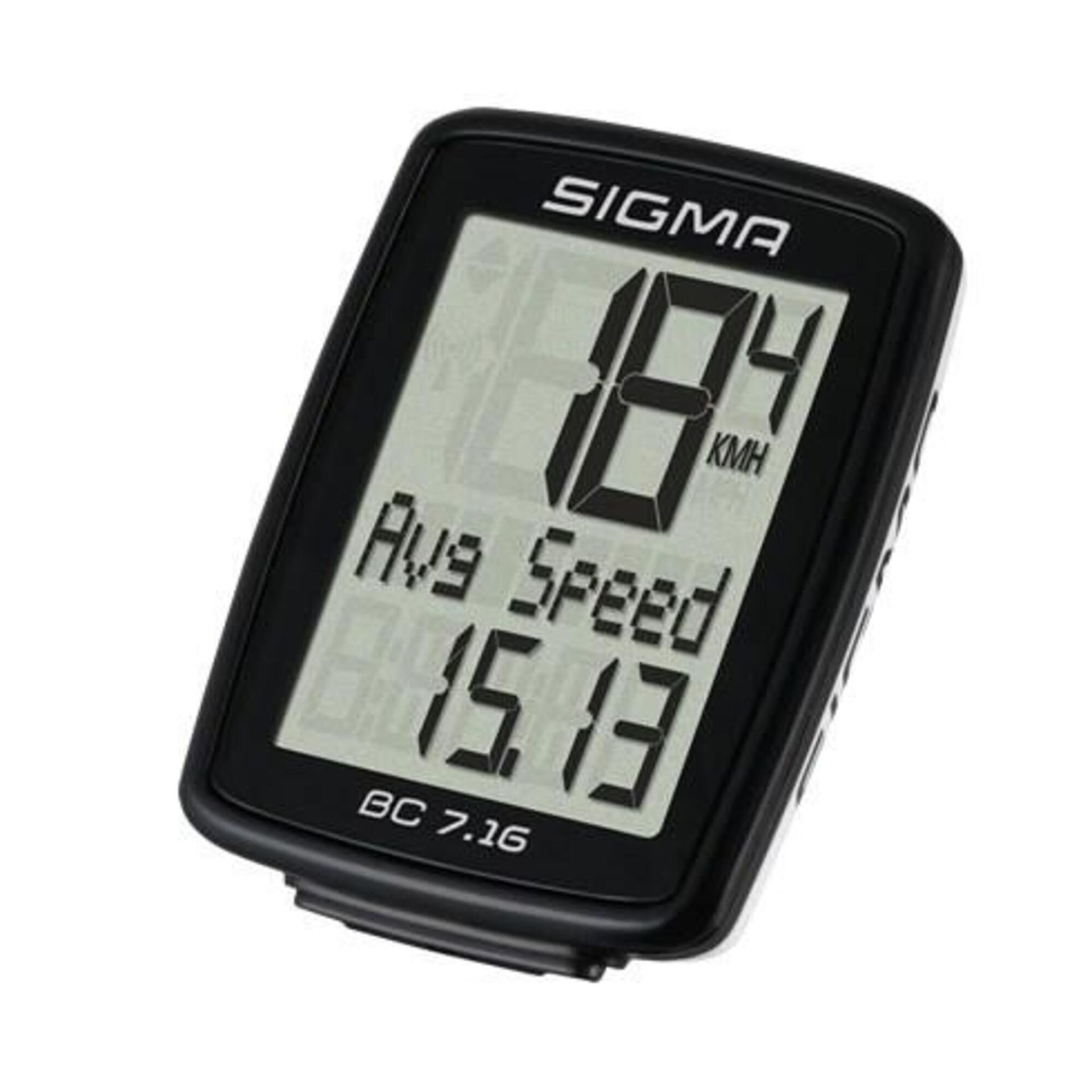 Sigma Licznik BC 7.16 czarny 7160