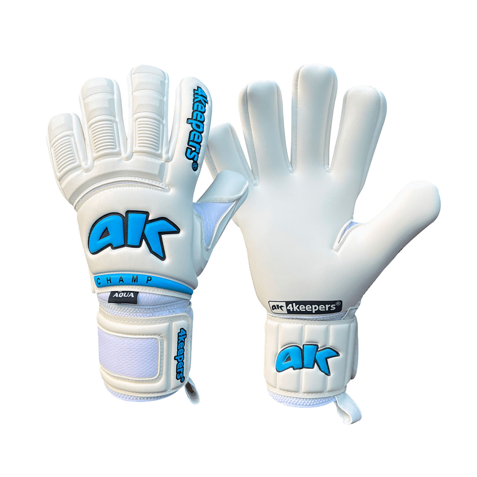 Rękawice bramkarskie męskie 4keepers CHAMP AQUA VI NC
