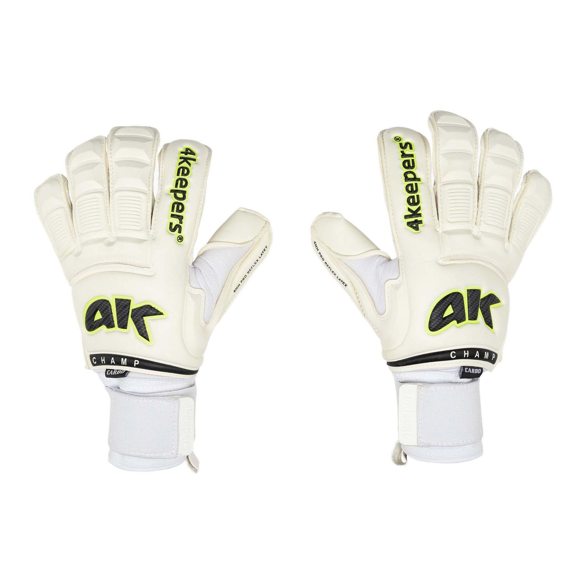 Rękawice bramkarskie męskie 4keepers CHAMP CARBO VI RF2G strap