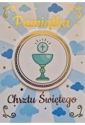 Karnet Chrzest chłopiec