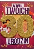 Karnet Urodziny 30 damskie