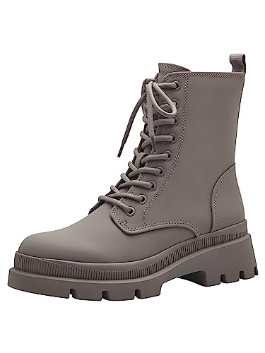 Tamaris Damskie botki 1-1-25237-41, szarobrązowy, 38 EU