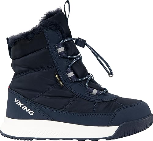 Viking Buty dziecięce Aery Warm GTX Sl Snow Boot, uniseks, Navy Blue, 26 EU