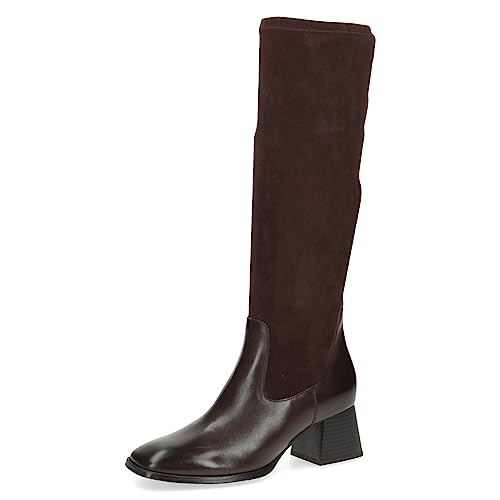 Caprice Damskie 9-25527-41 sznurowane botki na obcasie, brązowe, 39 EU, brązowy, 39 EU