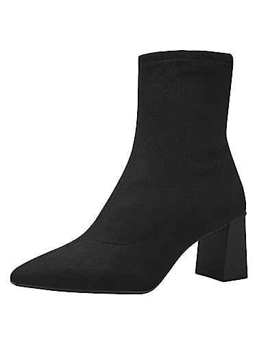 Tamaris Damskie sztyblety 1-25075-41, czarny, 37 EU