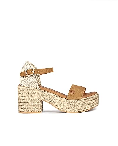 POPA Comoda I Elegancki Sandały Damskie Izalco Nubuk Skóra, Skóra, 37 EU