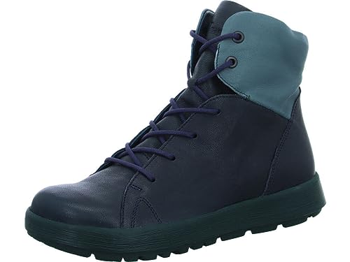 Think! Damskie botki Comoda bez chromu, garbowane, zrównoważone, 7000 Cedro Kombi, 36.5 EU