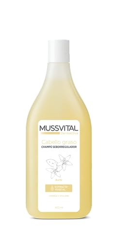 MUSSVITAL Dermactive, szampon Seboregulator, tłuste włosy, bulu, 400 ml
