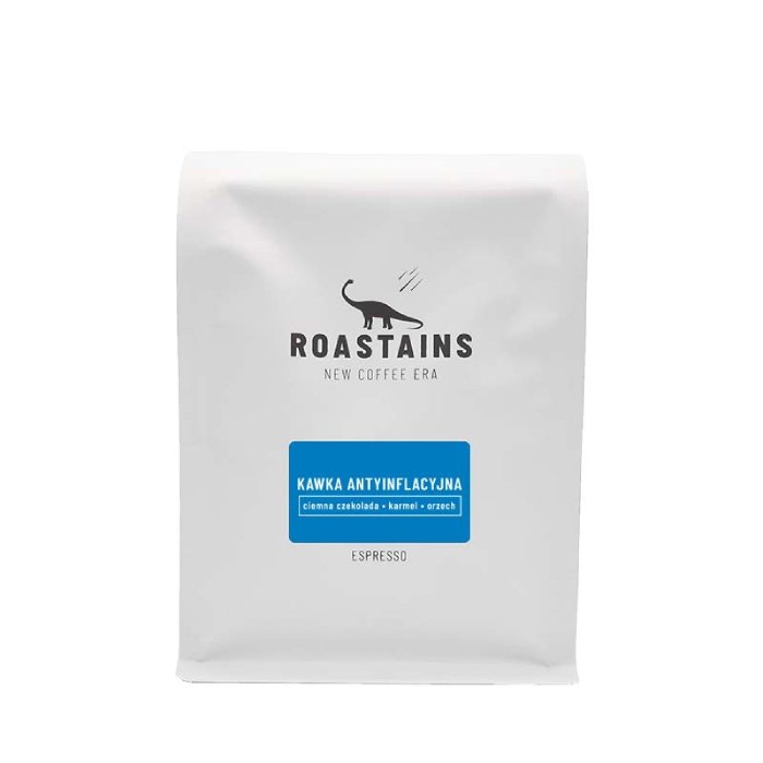 Kawa ziarnista Roastains Brazylijska Kawka Antyinflacyjna ESPRESSO 250g