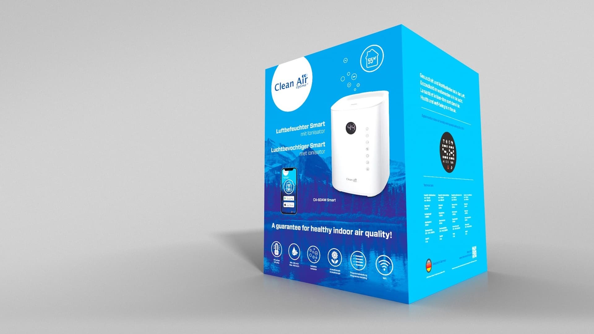 CLEAN AIR OPTIMA CA-604W SMART TOP FILLING