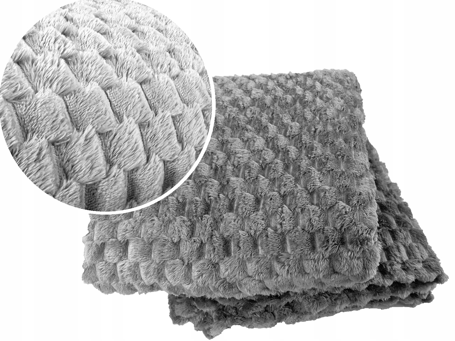 Koc Tłoczony Honey Narzuta Na Łóżko 200x220 Pled