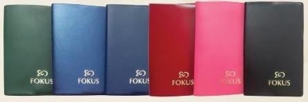 ASTERIA Kalendarz kieszonkowy Fokus 2018 Mix kolorów