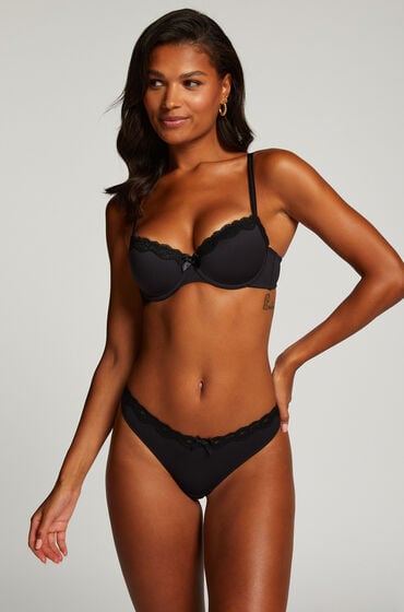Hunkemöller Stringi Lola Czarny
