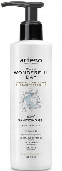 ARTEGO Żel Antybakteryjny 1000ml Wonderful Day