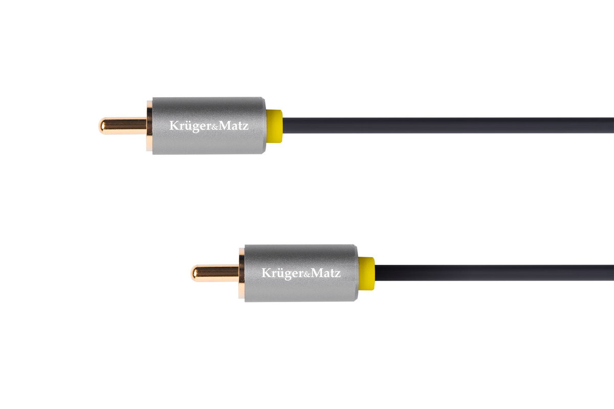 Kruger&Matz Krüger&Matz Basic Kabel 1RCA-1RCA 1m KM1201 KM1201