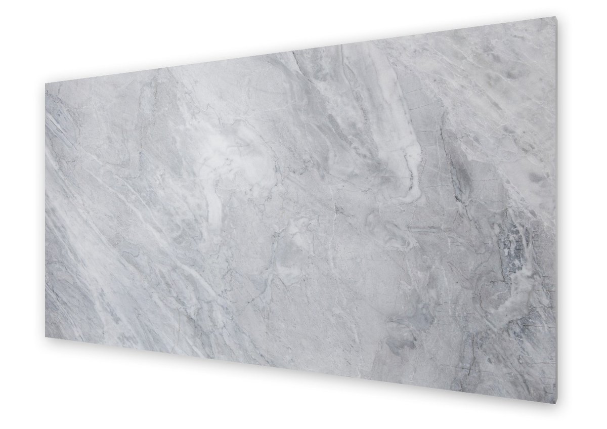 Panel kuchenny HOMEPRINT Szary marmur 100x50 cm