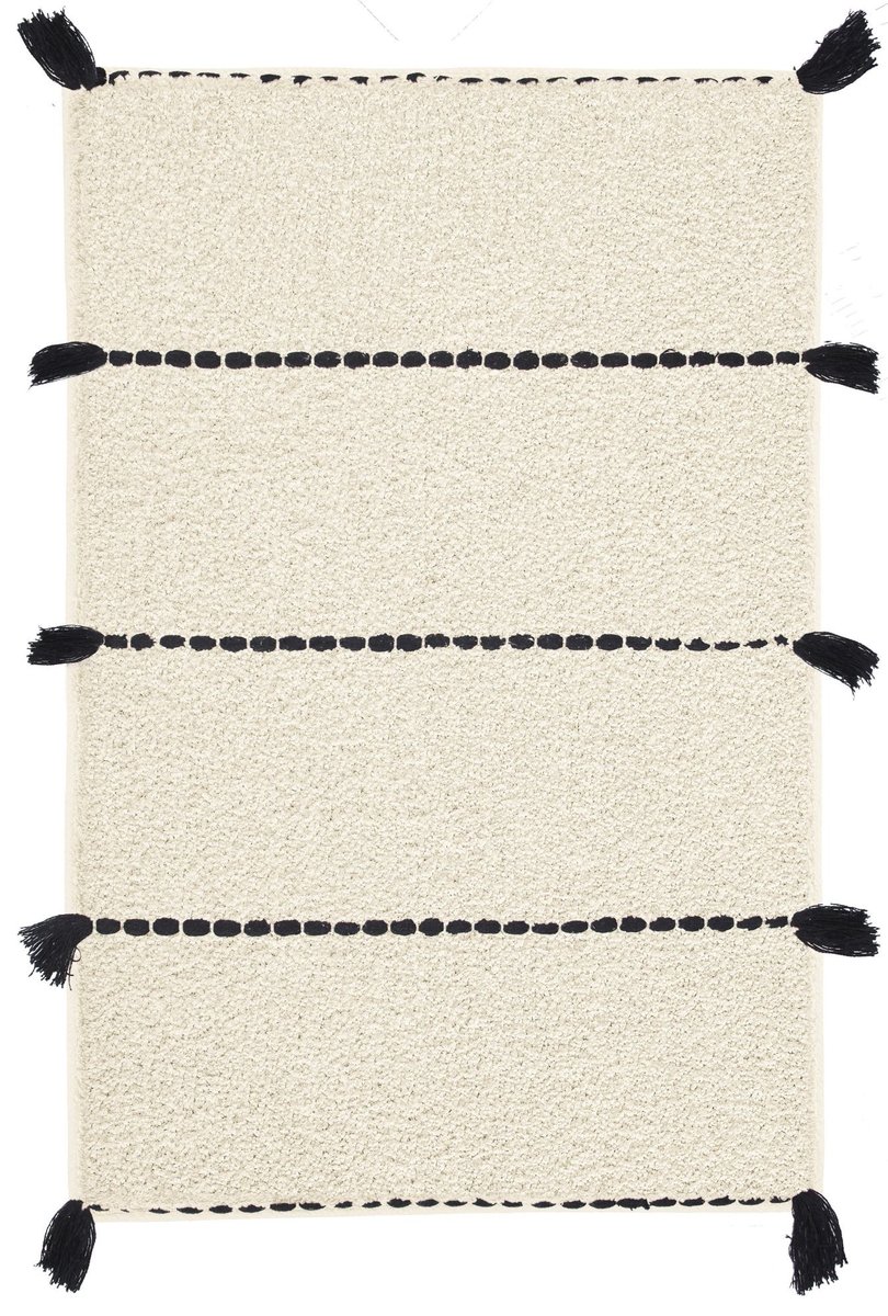 Kleine Wolke Travis Ekologiczny Dywan kąpielowy naturalny beż 70x120 cm ECO LIVING