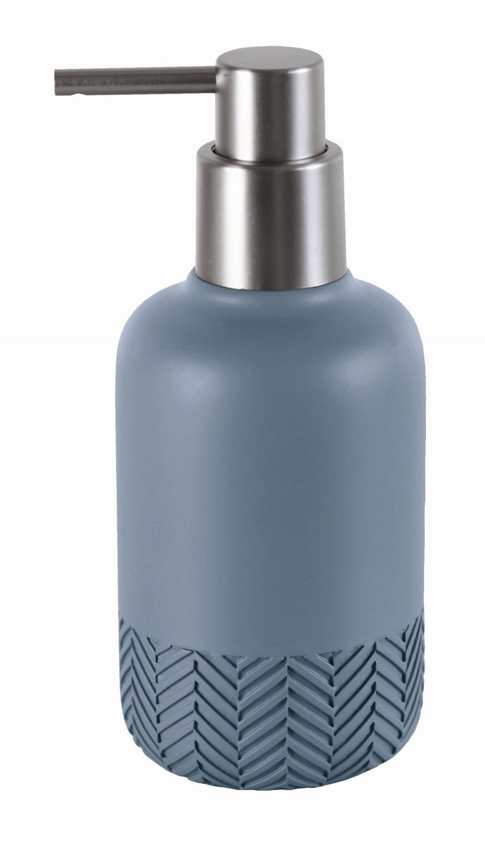 Kleine Wolke Herringbone Dozownik do mydła niebieski