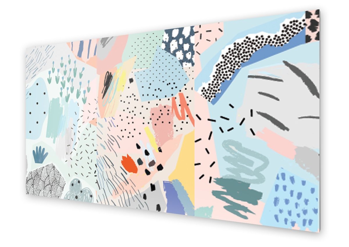 Panel kuchenny HOMEPRINT Artystyczne tło 120x60 cm