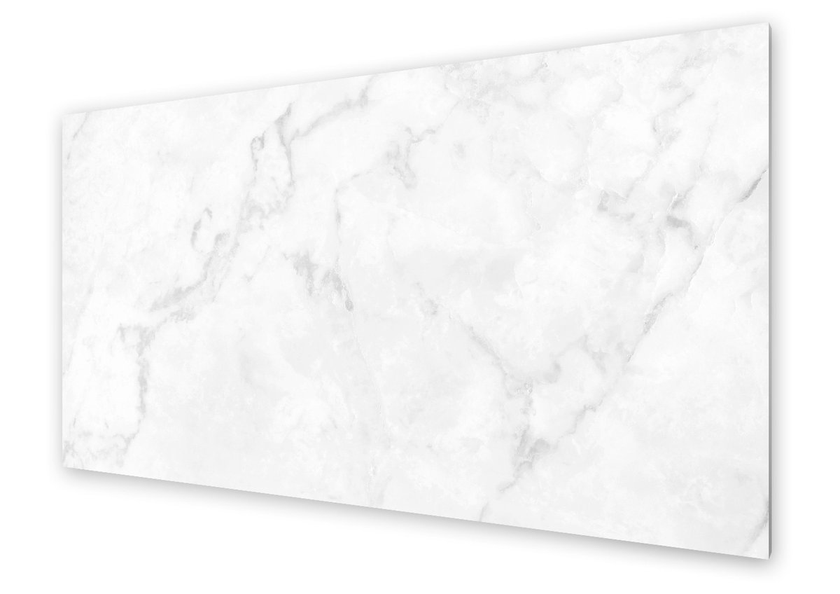 Panel kuchenny HOMEPRINT Klasyczny biały marmur 120x60 cm