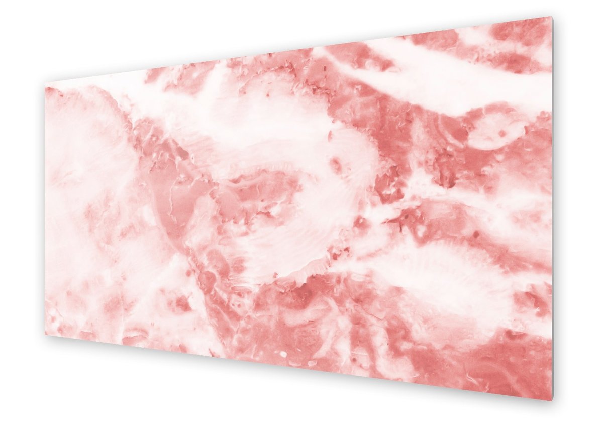 Panel kuchenny HOMEPRINT Koralowy marmur 100x50 cm