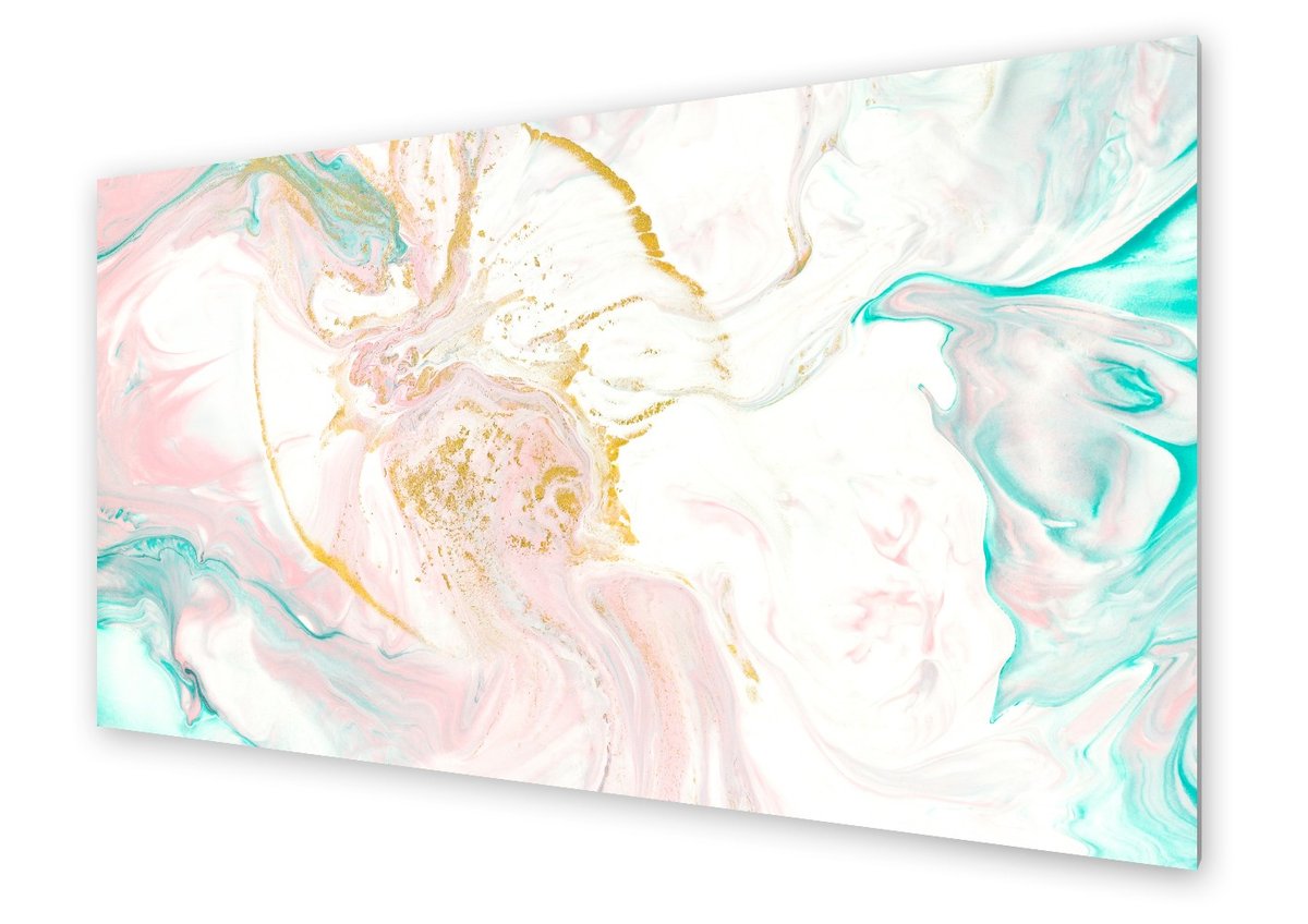 Panel kuchenny HOMEPRINT Piękny pastelowy marmur 125x50 cm