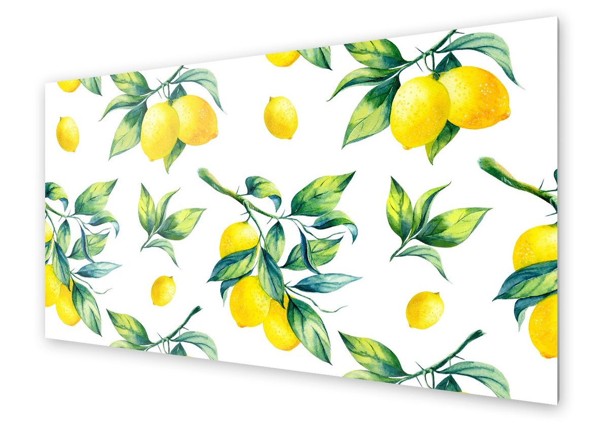 Panel kuchenny HOMEPRINT Krzew cytryny 120x60 cm