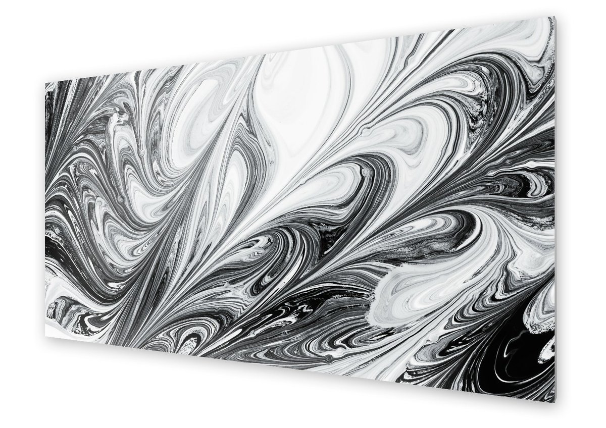 Panel kuchenny HOMEPRINT Abstrakcyjny wzór marmuru 125x50 cm