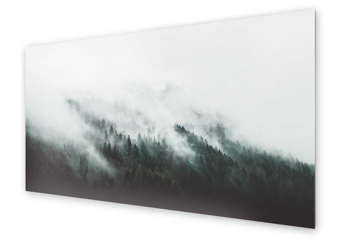 Panel kuchenny HOMEPRINT Mglisty krajobraz 140x70 cm