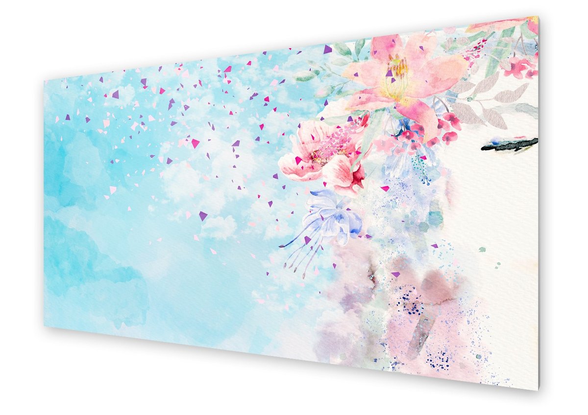 Panel kuchenny HOMEPRINT Wiosenny obraz 120x60 cm