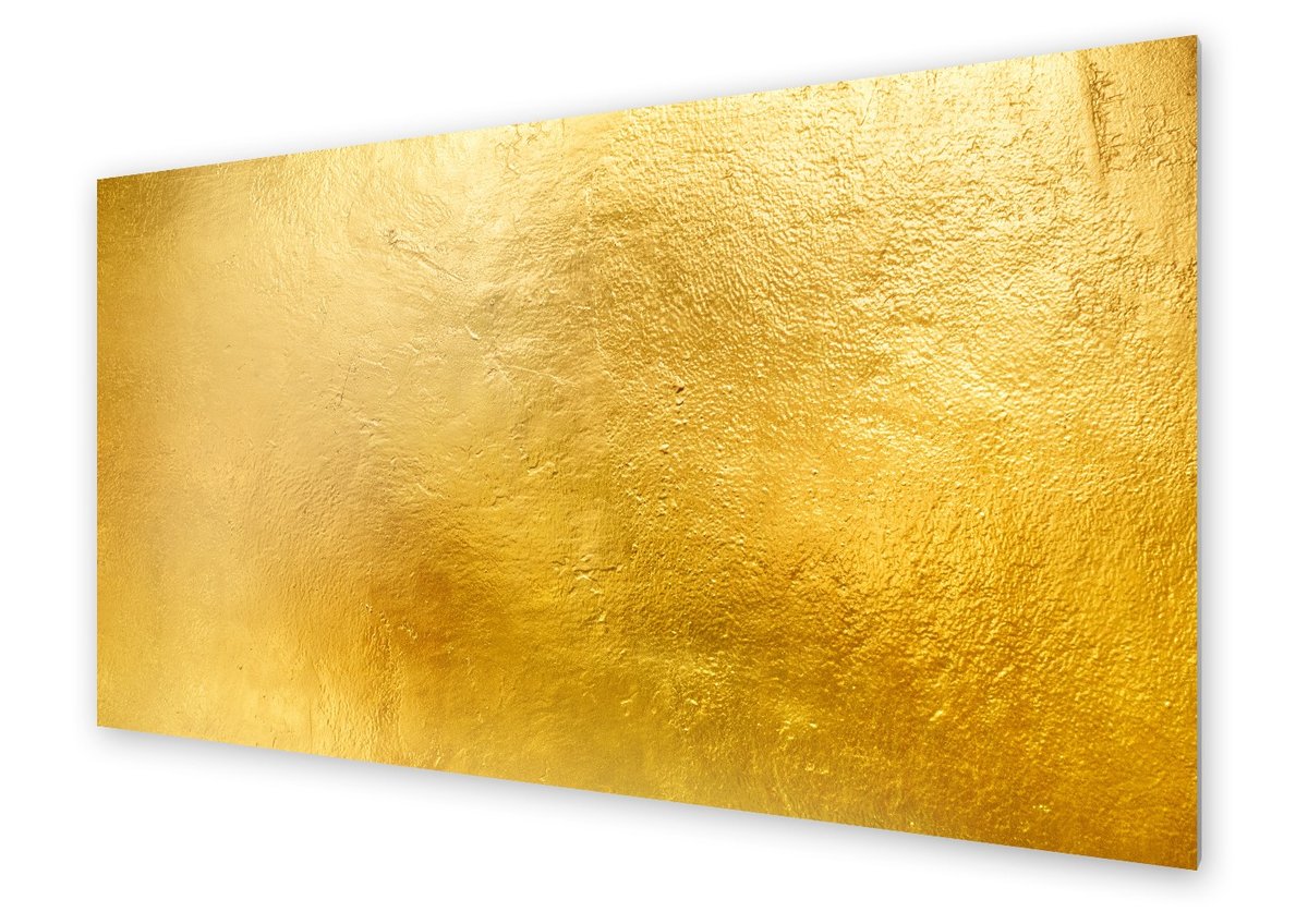 Panel kuchenny HOMEPRINT Złota metaliczna tekstura 100x50 cm