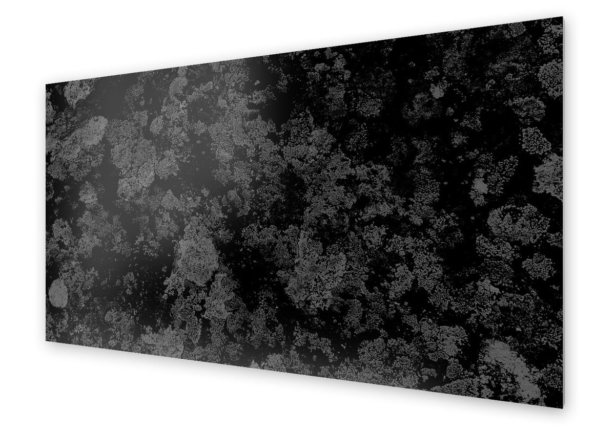 Panel kuchenny HOMEPRINT Abstrakcyjne czarne tło 125x50 cm