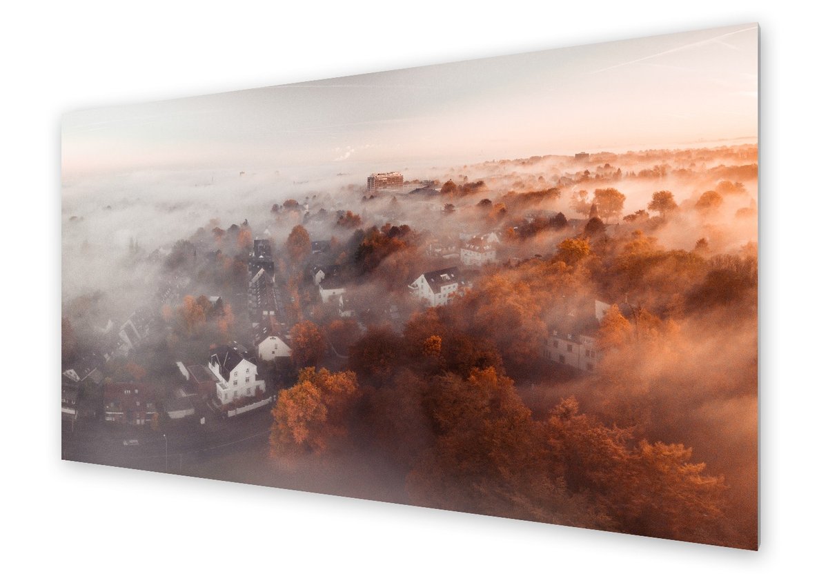 Panel kuchenny HOMEPRINT Krajobraz wiejski 100x50 cm