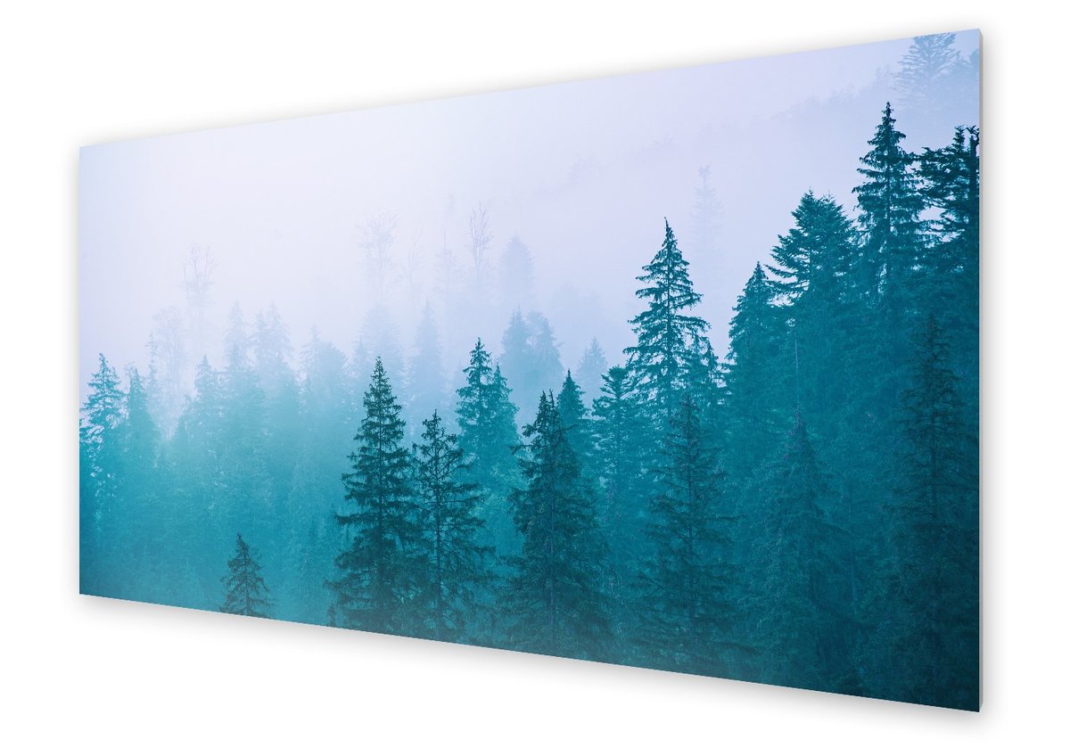 Panel kuchenny HOMEPRINT Mistyczny krajobraz gór 120x60 cm