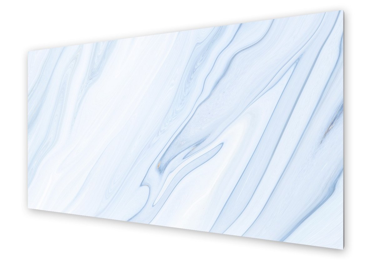 Panel kuchenny HOMEPRINT Marmur niebieski atrament 125x50 cm