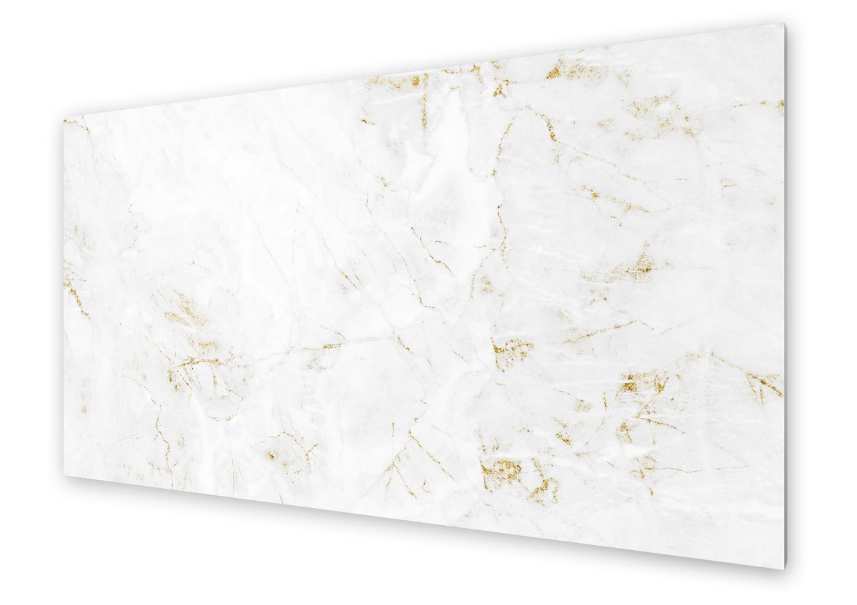 Panel kuchenny HOMEPRINT Magia białego marmuru 125x50 cm