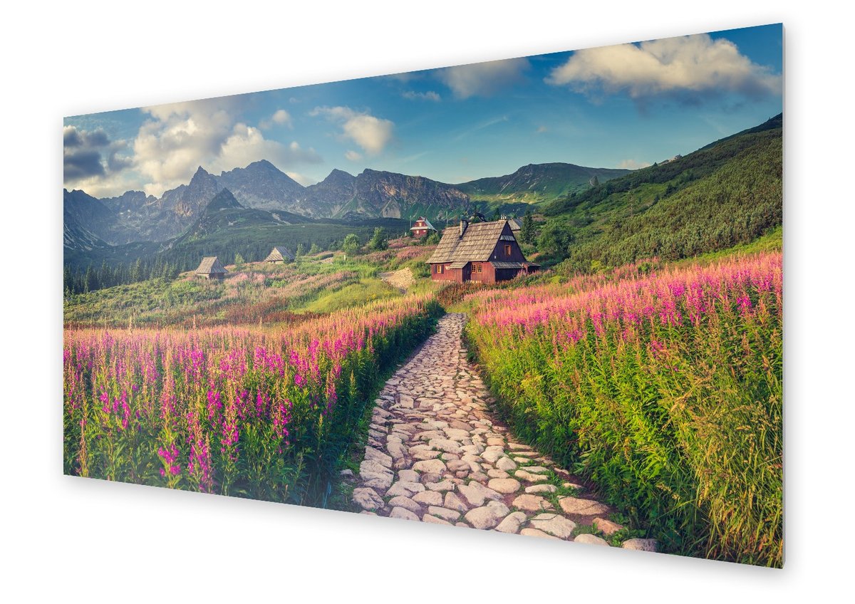 Panel kuchenny HOMEPRINT Krajobraz Tatr 120x60 cm