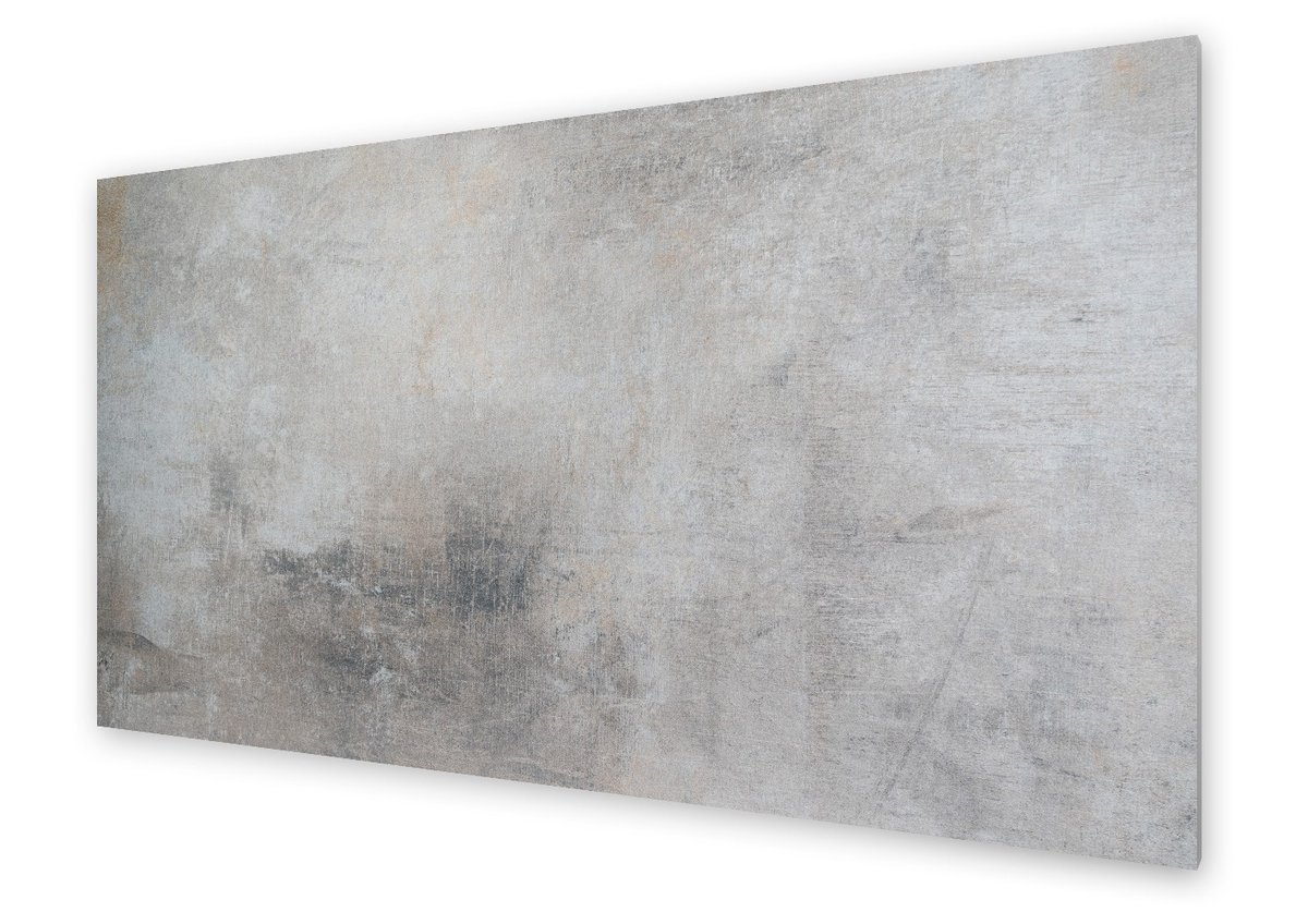 Panel kuchenny HOMEPRINT Szara betonowa ściana 125x50 cm