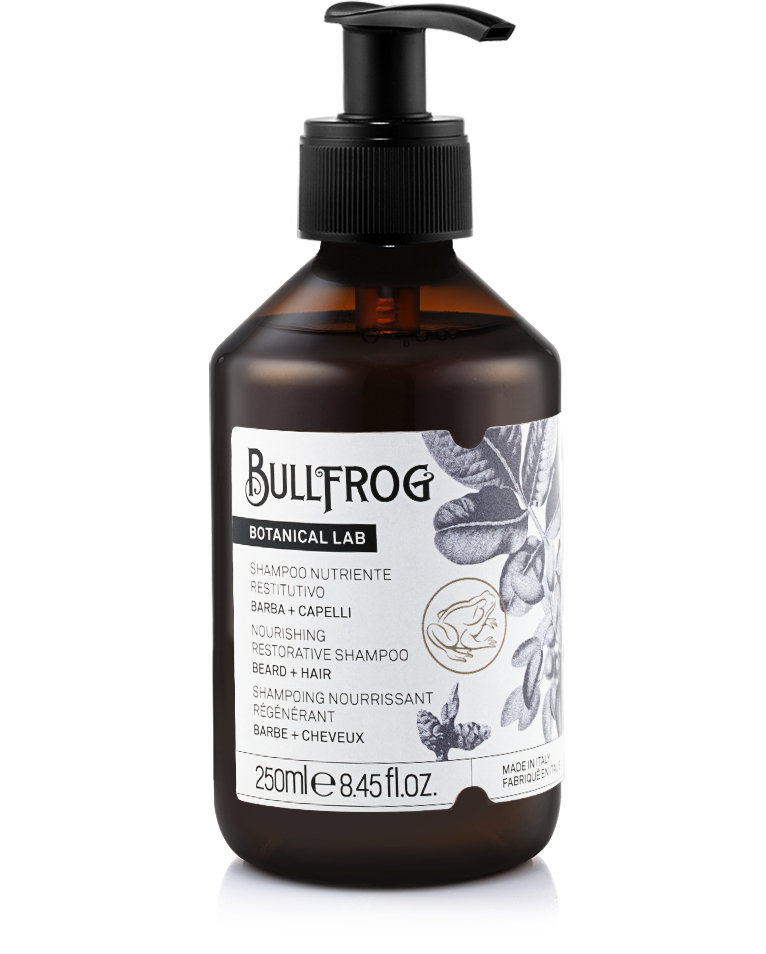 Фото - Шампунь Bullfrog Odżywczy szampon do włosów i brody   (250 ml)
