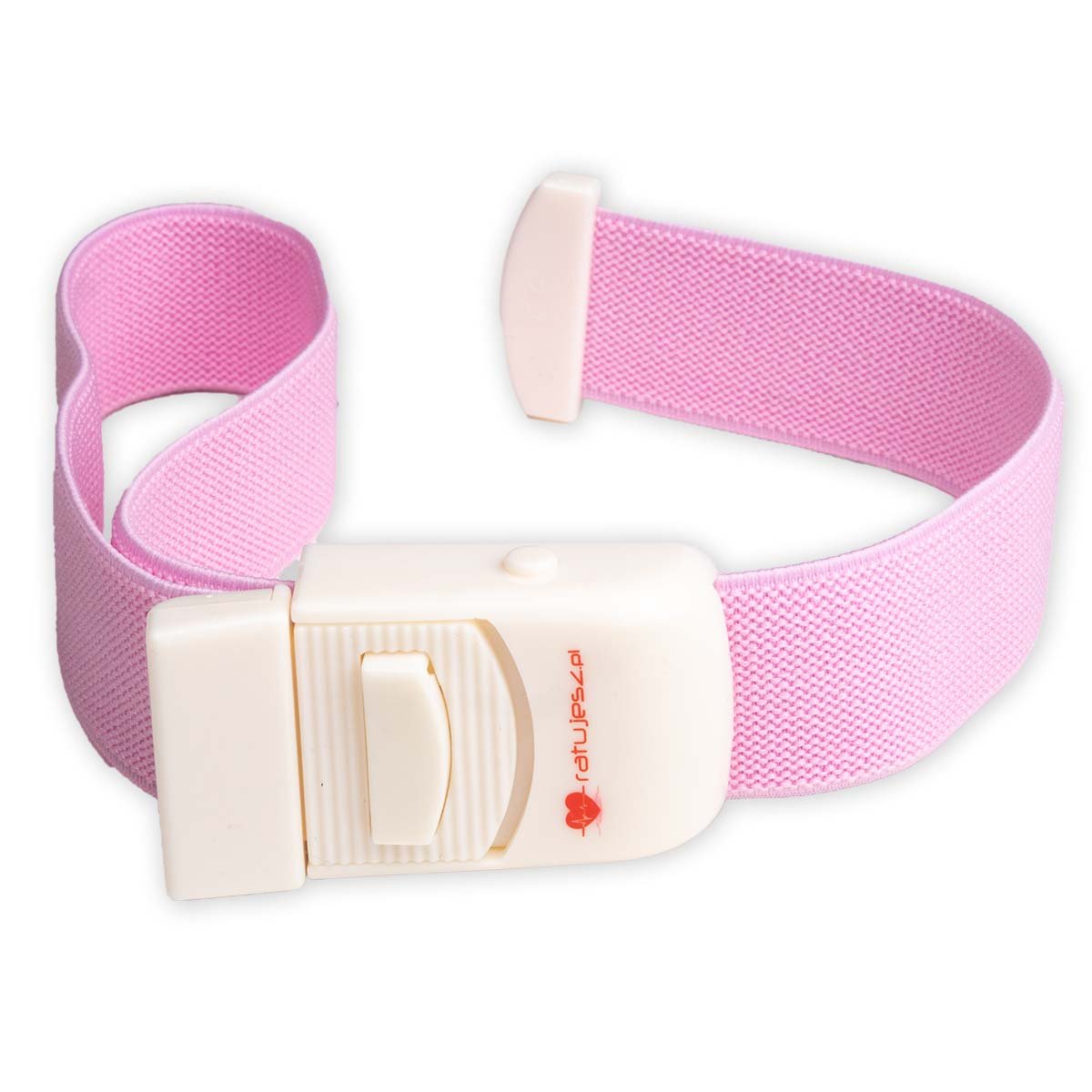 Opaska uciskowa Staza automatyczna Ratujesz TM-A001 różowa
