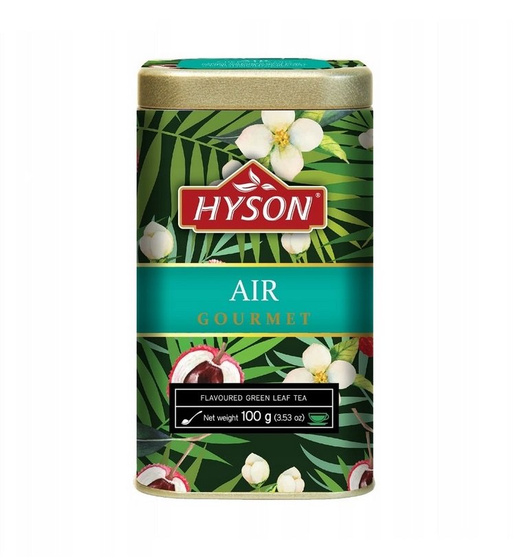Herbata zielona liściasta Air jaśmin i liczi Hyson 100g